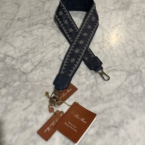 Loro Piana Navy Blue Bag Strap